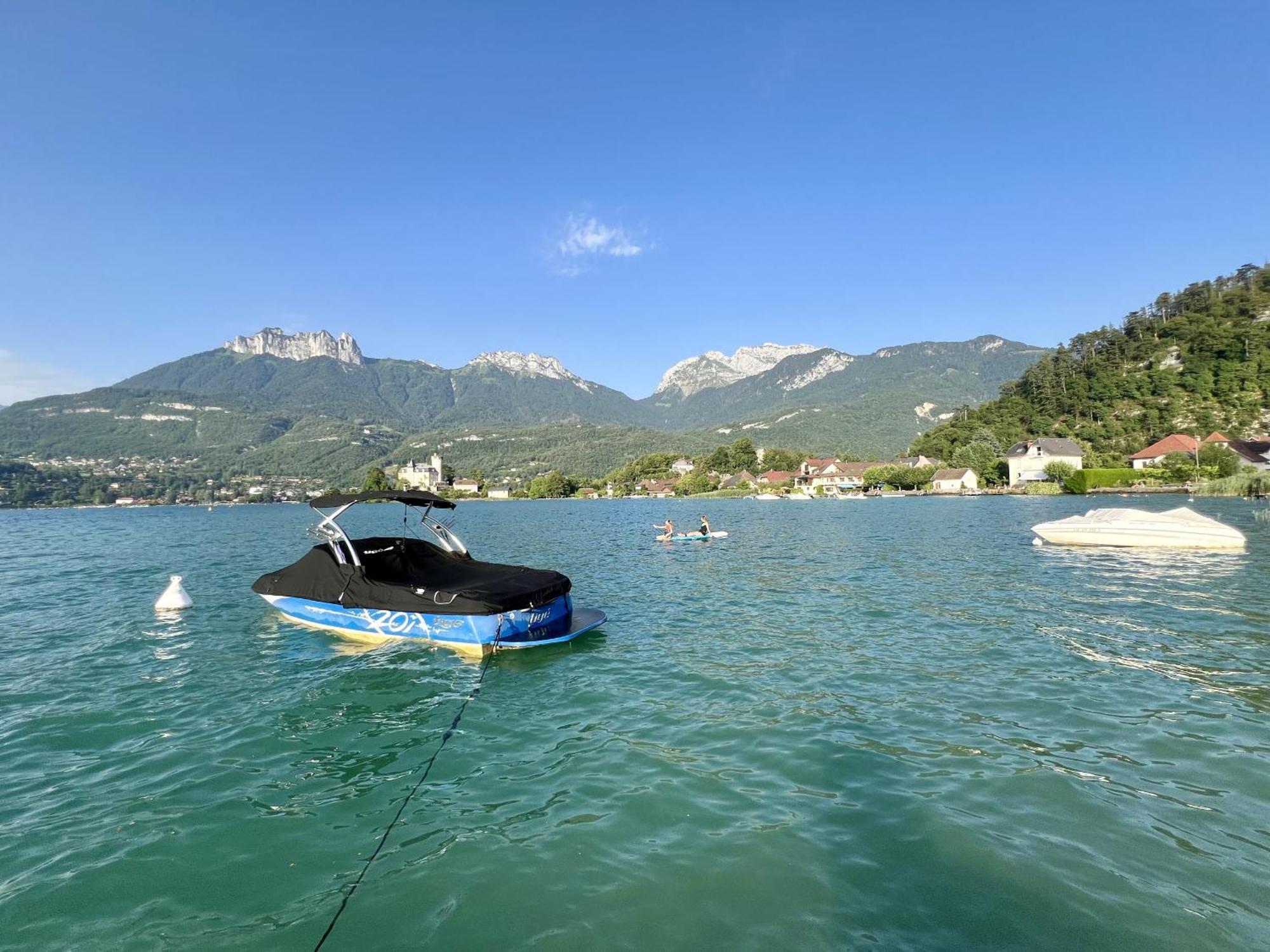 Studio La Baie Des Voiles Vue Lac Et Montagne Apartment Duingt Exterior photo